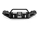 Fab Fours Red Steel Front Bumper with Pre-Runner Guard; Matte Black (13-18 RAM 1500, Excluding Rebel & Sport)