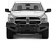 Fab Fours Red Steel Front Bumper with Pre-Runner Guard; Matte Black (13-18 RAM 1500, Excluding Rebel & Sport)