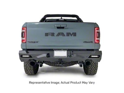 Fab Fours Vengeance Rear Bumper; Bare Steel (21-24 RAM 1500 TRX)