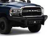 Fab Fours Black Steel Elite Front Bumper; Matte Black (19-24 RAM 2500)
