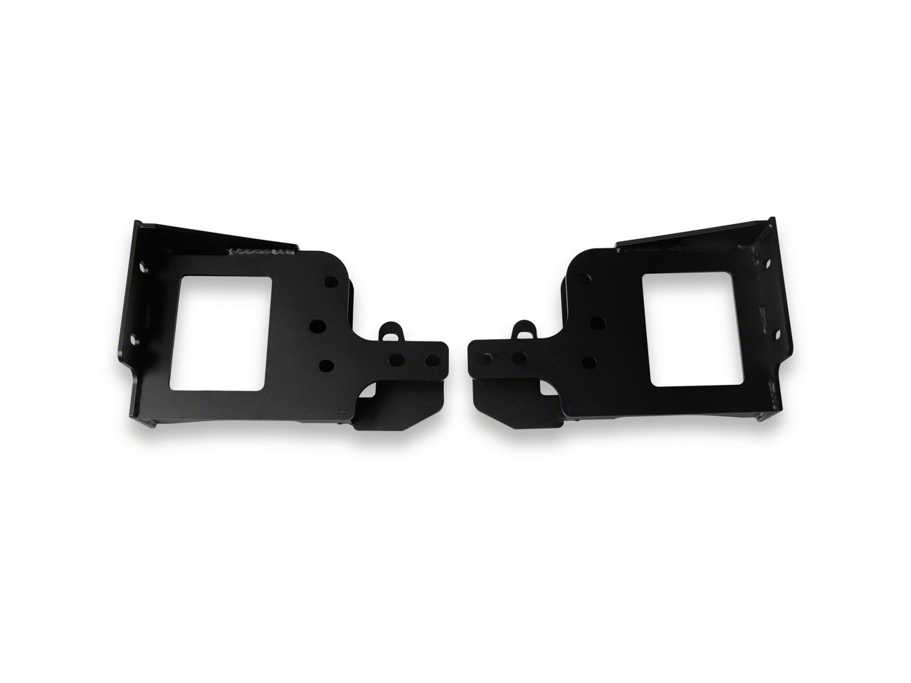 Fab Fours RAM 2500 Black Steel Elite Front Bumper; Matte Black