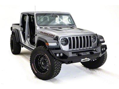 Fab Fours Matrix Front Bumper with No Guard; Bare Steel (19-24 RAM 2500)