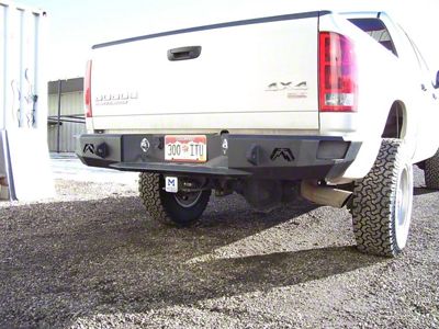 Fab Fours Premium Rear Bumper; Bare Steel (03-09 RAM 2500)