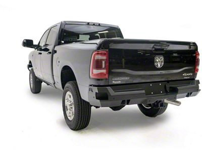 Fab Fours Premium Rear Bumper; Matte Black (19-24 RAM 2500)