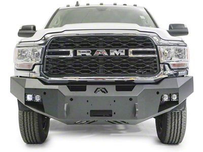 Fab Fours Premium Winch Front Bumper with No Guard; Bare Steel (19-24 RAM 2500)