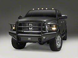 Fab Fours Black Steel Elite Front Bumper with Full Guard; Matte Black (06-09 RAM 3500)