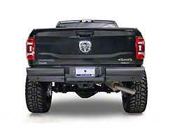 Fab Fours Black Steel Elite Rear Bumper; Matte Black (19-25 RAM 3500)