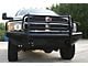 Fab Fours Black Steel Ranch Front Bumper with Full Guard; Matte Black (03-05 RAM 3500)