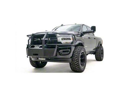 Fab Fours Open Fender Base System; Matte Black (19-24 RAM 3500)