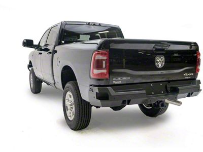 Fab Fours Premium Rear Bumper; Bare Steel (19-24 RAM 3500)