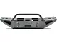 Fab Fours Red Steel Front Bumper with Pre-Runner Guard; Matte Black (19-24 RAM 3500)