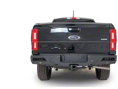 Fab Fours Vengeance Rear Bumper; Matte Black (19-23 Ranger)