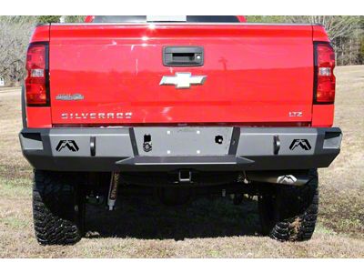 Fab Fours Premium Rear Bumper; Bare Steel (07-13 Sierra 1500)