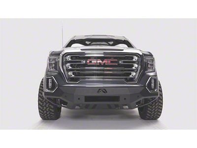 Fab Fours Vengeance Front Bumper with No Guard; Bare Steel (19-21 Sierra 1500, Excluding Diesel; 2022 Sierra 1500 Limited, Excluding Diesel)