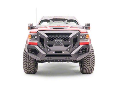 Fab Fours Open Fender Base System; Bare Steel (15-19 Sierra 2500 HD)
