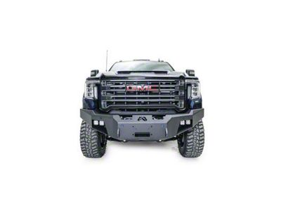 Fab Fours Premium Winch Front Bumper with No Guard; Bare Steel (20-23 Sierra 2500 HD)