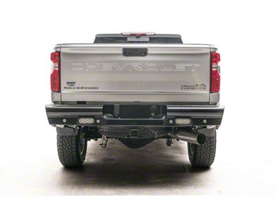 Fab Fours Black Steel Rear Bumper; Matte Black (20-25 Sierra 3500 HD)