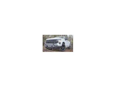 Fab Fours Matrix Front Bumper with Pre-Runner Guard; Matte Black (22-26 Silverado 1500, Excluding ZR2)