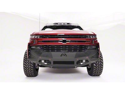 Fab Fours Vengeance Front Bumper with No Guard; Bare Steel (19-21 Silverado 1500, Excluding Diesel)