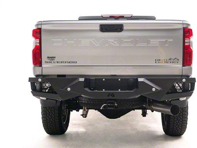 Fab Fours Vengeance Rear Bumper; Bare Steel (20-25 Silverado 2500 HD)