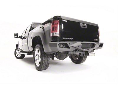 Fab Fours Vengeance Rear Bumper; Matte Black (11-14 Silverado 2500 HD)