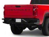 Fab Fours Vengeance Rear Bumper; Matte Black (20-26 Silverado 2500 HD)