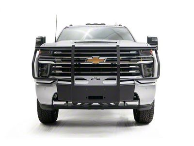 Fab Fours Full Guard Winch Mount; Matte Black (20-25 Silverado 3500 HD)