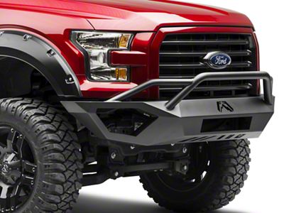 Fab Fours Vengeance Front Bumper with Pre-Runner Guard (15-17 F-150, Excluding Raptor)