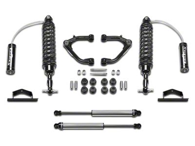 Fabtech 2-Inch Uniball Upper Control Arm System with Dirt Logic Coil-Over Reservoirs and Shocks (07-13 2WD/4WD Sierra 1500 Extended Cab, Crew Cab)
