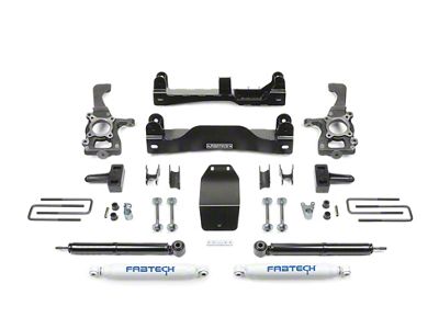 Fabtech 4-Inch Basic Lift Kit with Shocks (09-13 4WD F-150 SuperCab, SuperCrew, Excluding Raptor)