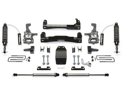 Fabtech 4-Inch Performance Lift Kit with Dirt Logic Coil-Overs (15-20 4WD F-150 SuperCab, SuperCrew, Excluding Raptor)