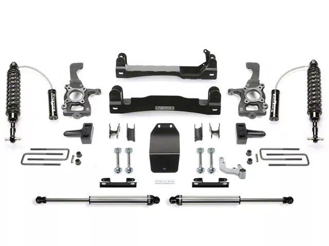 Fabtech 4-Inch Performance Lift Kit with Dirt Logic Coil-Overs (15-20 4WD F-150 SuperCab, SuperCrew, Excluding Raptor)