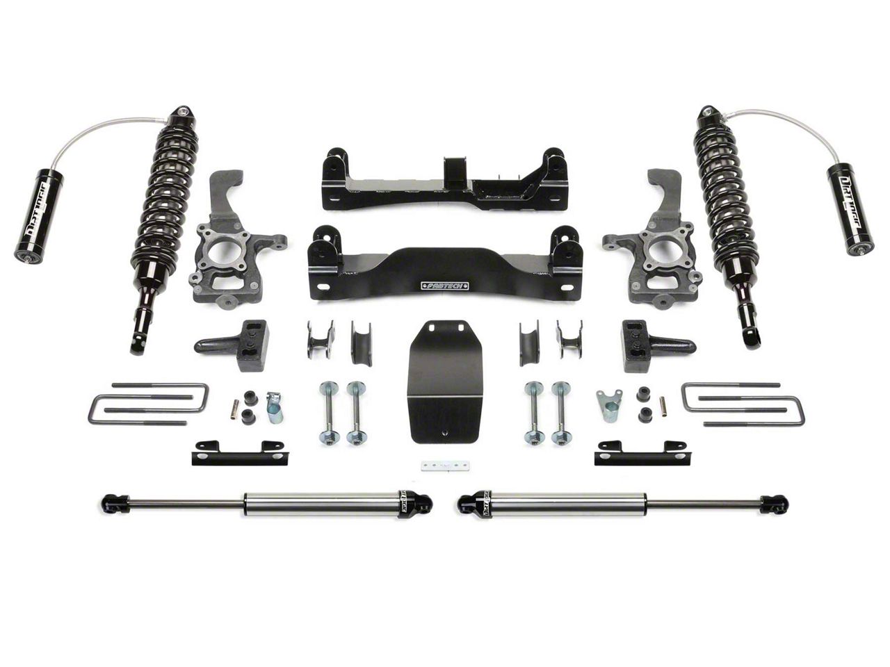 Fabtech F-150 4 in. Performance Lift System w/ Dirt Logic Coilovers & Shocks T538862 (09-14 4WD F-150 SuperCab, SuperCrew, Excluding Raptor)