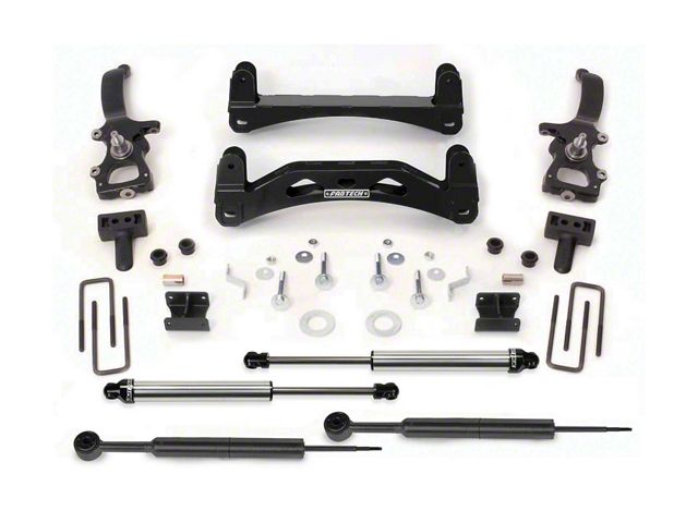 Fabtech 6-Inch Basic Suspension Lift Kit with Dirt Logic SS Shocks (04-08 2WD F-150)