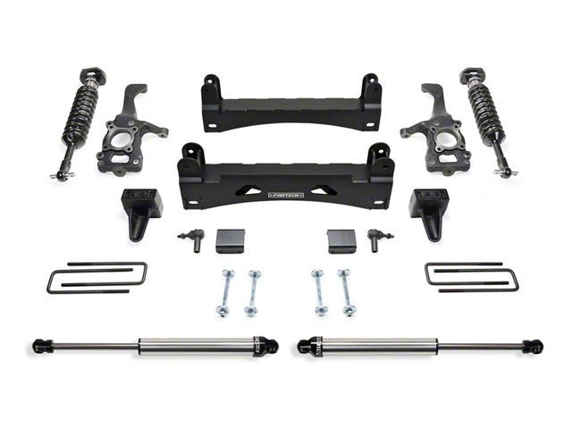 Fabtech 6-Inch Performance Suspension Lift Kit with Dirt Logic Coil-Overs and Shocks (15-20 2WD F-150 SuperCab, SuperCrew)
