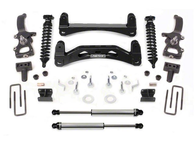 Fabtech 6-Inch Performance Suspension Lift Kit with Dirt Logic SS 2.5 Coil-Overs and Rear Dirt Logic SS Shocks (04-08 2WD F-150)