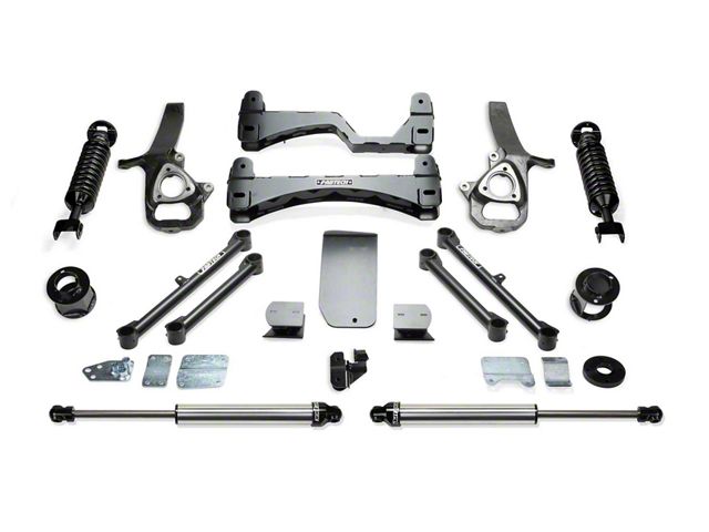 Fabtech 6-Inch Performance Suspension Lift Kit with Dirt Logic SS Coil-Overs and Shocks (19-24 4WD RAM 1500 w/o Air Ride, Excluding EcoDiesel, Rebel & TRX)