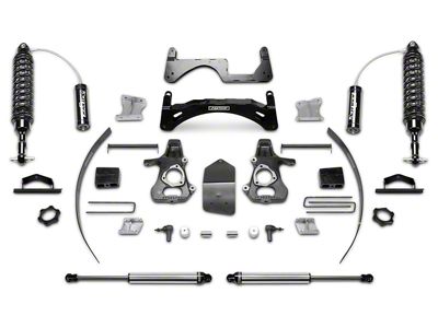 Fabtech 6-Inch Performance Suspension Lift Kit with Dirt Logic 2.5 Coil-Over Reservoirs and Shocks (14-18 2WD/4WD Sierra 1500 Double Cab, Crew Cab, Excluding Denali)