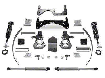 Fabtech 6-Inch Performance Suspension Lift Kit with Dirt Logic 2.5 Coil-Overs and Shocks (14-18 2WD/4WD Sierra 1500 Double Cab, Crew Cab, Excluding Denali)