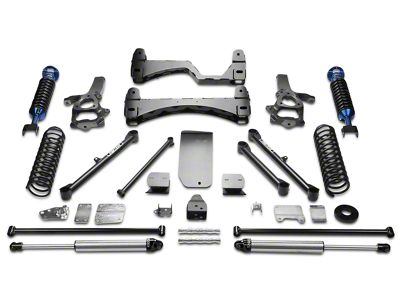 Fabtech 6-Inch Performance Suspension Lift Kit with Dirt Logic Coil-Overs and Shocks (09-12 4WD RAM 1500)