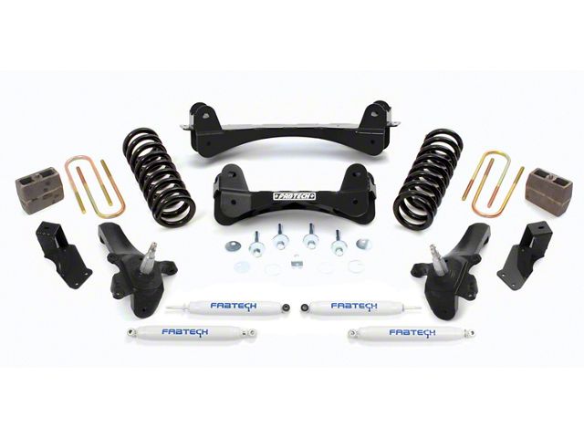 Fabtech 7.50-Inch Performance Lift Kit with Shocks (97-03 2WD F-150 SuperCab, SuperCrew)