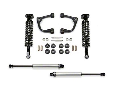 Fabtech 2-Inch Uniball Upper Control Arm System with Dirt Logic Coil-Overs and Shocks (21-24 4WD F-150, Excluding Raptor)