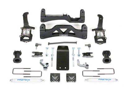 Fabtech 6-Inch Basic GEN II Suspension Lift Kit with Stock Coil-Over Spacers and Performance Shocks (09-13 4WD F-150 SuperCrew, Excluding Raptor)