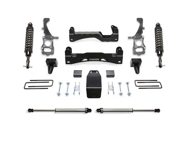 Fabtech 6-Inch Performance Suspension Lift Kit with Dirt Logic 2.5 Coil-Overs and Dirt Logic Shocks (21-24 4WD F-150 SuperCrew, Excluding PowerBoost, Powerstroke & Raptor)