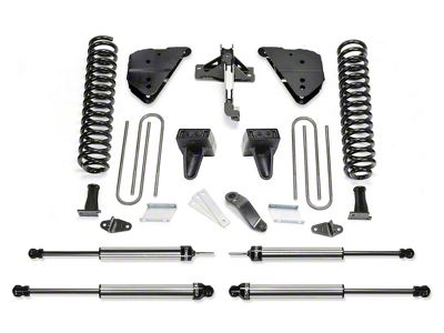 Fabtech 4-Inch Basic Suspension Lift Kit with Dirt Logic 2.25 Shocks (23-24 4WD 6.7L Powerstroke F-250 Super Duty w/o Onboard Scale System)