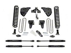 Fabtech 4-Inch Basic Suspension Lift Kit with Stealth Shocks (23-26 4WD 6.7L Powerstroke F-250 Super Duty w/o Onboard Scale System)