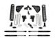 Fabtech 4-Inch Basic Suspension Lift Kit with Stealth Shocks (23-24 4WD 6.7L Powerstroke F-250 Super Duty w/o Onboard Scale System)
