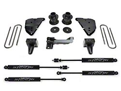 Fabtech 4-Inch Budget Suspension Lift Kit with Stealth Shocks (23-26 4WD F-250 Super Duty w/o Onboard Scale System, Excluding Tremor)