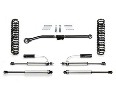 Fabtech 2.50-Inch Basic Suspension Lift Kit with Dirt Logic 2.25 Reservoir Coil-Overs and Dirt Logic 2.25 Shocks (17-22 4WD 6.7L Powerstroke F-350 Super Duty)