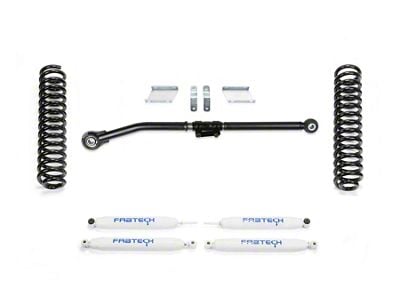 Fabtech 2.50-Inch Basic Suspension Lift Kit with Performance Shocks (17-22 4WD 6.7L Powerstroke F-350 Super Duty)